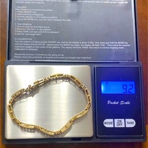 10k gold bracelet. 9.2 grams